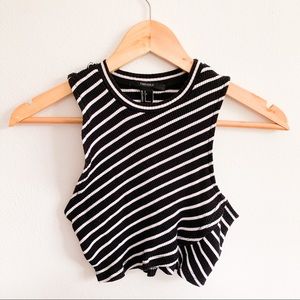 Stripes Crop Top